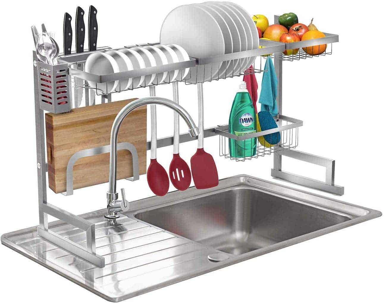 Top 6 Best Over The Sink Dish Rack Reviewed Dish Drying Racks