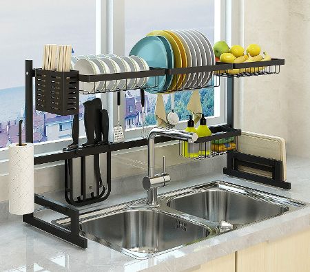 10 Best Over The Sink Dish Racks in 2021 - Top Picks & Reviews