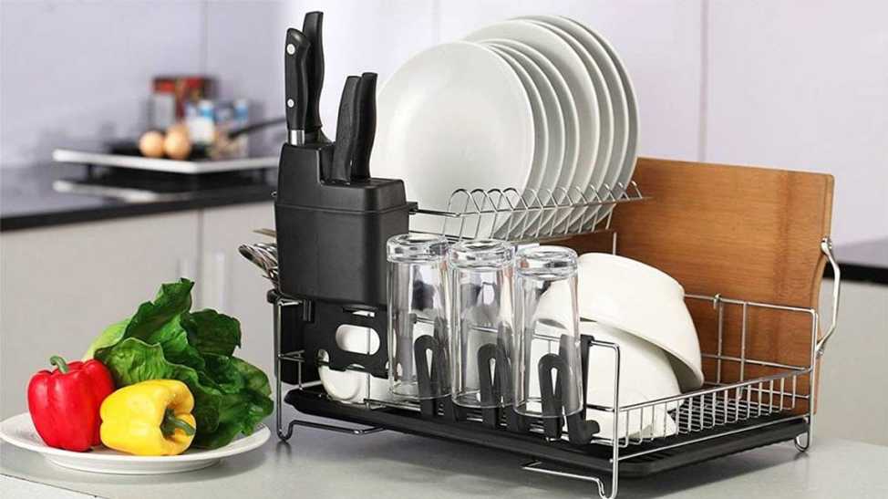 Best Dish Drying Racks Over Sink Display Stand In 2019 Reviews